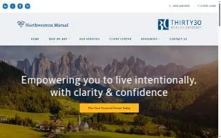Thirty30 Wealth Advisors of Spokane website