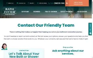 Bath Fitter Inland Northwest website