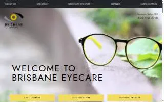Brisbane Eyecare website