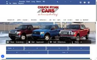 Chuck's Appliances of Spokane Valley website