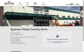 Country Store - Spokane Valley website