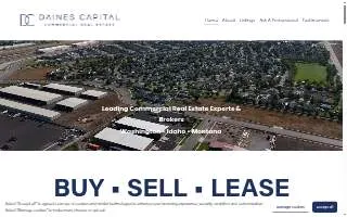 Daines Capital Commerical Real Estate website
