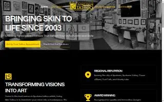 Living Skin Tattoo LLC website