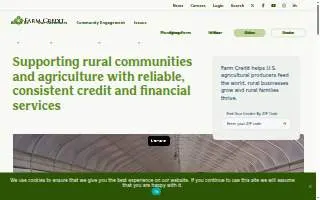 AgWest Farm Credit of Sunnyside website