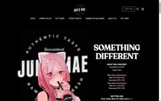 Juice Mae website