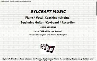 Sylcraft Music Studio of Sunnyside website