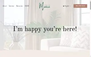Therapy By Monica website
