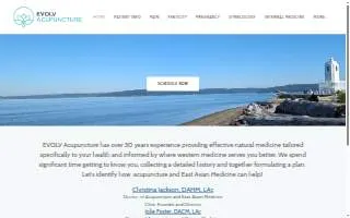 EVOLV Acupuncture, practice of Christina Jackson, DAHM, LAc website