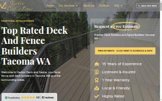 Harbor Deck and Fence