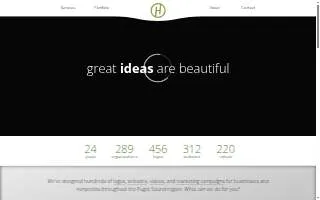 Hemisphere Design & Marketing website