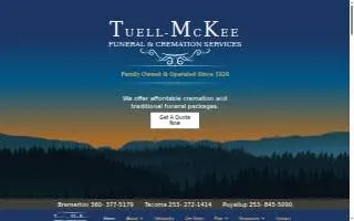 Tuell McKee Funeral Home website