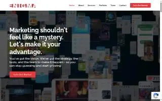 Enigma Marketing & Advertising website