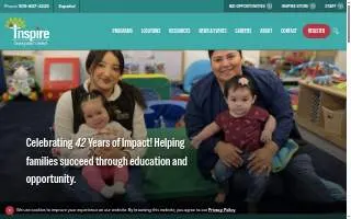 Inspire Development Center website