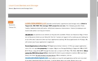 Lloyd Cook Rentals and Storage, LLC