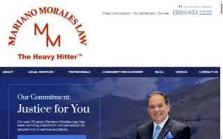 Mariano Morales Law of Toppenish website