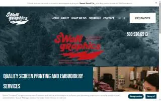 Swan Graphics website