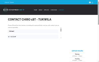 Chiro 1st - Tukwila