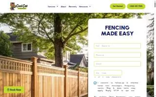 Cool Cat Fence of Tukwila website