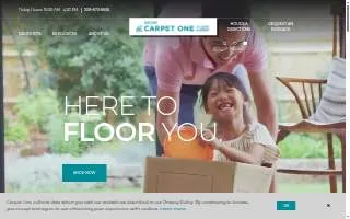 Decor Carpet One Floor & Home website