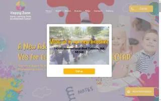 Happy Zone Early Learning and Child Development Center website