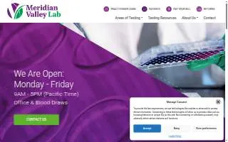 Meridian Valley Lab website