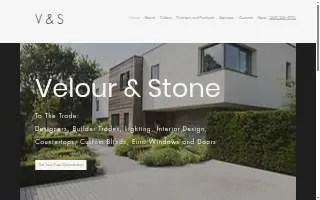 Velour and Stone website
