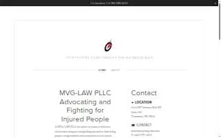 MVG-LAW PLLC website