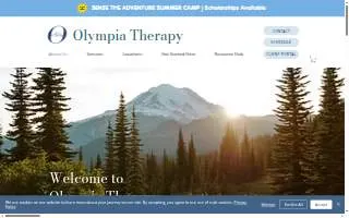 Olympia Therapy PLLC website