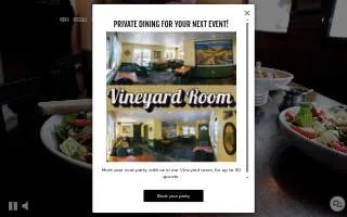 Pellegrinos Italian Kitchen & Catering website