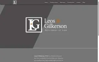 Leos & Gilkerson PLLC of Union Hill-Novelty Hill website