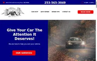 AIR Import Repairs website