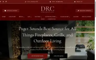 Down Right Cozy Fireplace Shop website