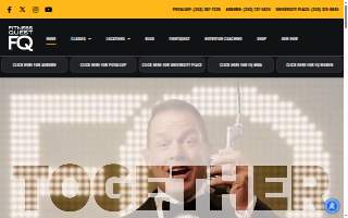 Fitness Quest University Place website