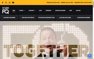 Fitness Quest University Place website