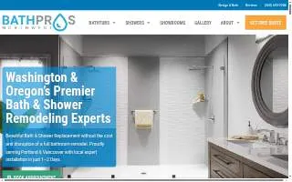 Bath Pros NW website