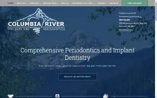 Columbia River Implants and Periodontics of Vancouver website