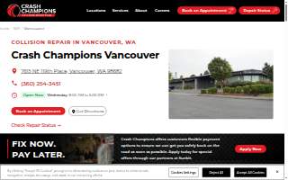 Crash Champions Collision Repair Vancouver