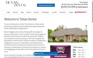 Tietan Dental website