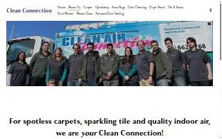 Clean Connection of Wenatchee website