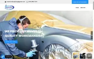 Eastmont Body Shop website