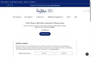 Harry Ritchie's Jewelers Wenatchee website