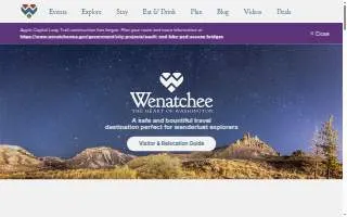 Wenatchee Construction website