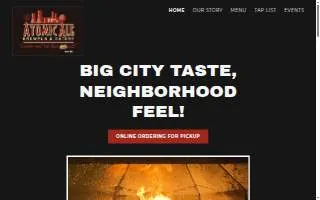 Atomic Ale Brewpub & Eatery of West Richland website