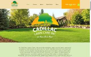 Cadillac Lawn Care, INC website
