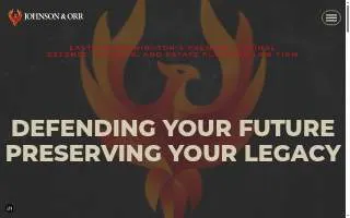 Johnson & Orr Law Firm of West Richland website