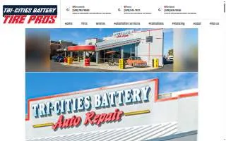 Tri-Cities Battery Tire Pros of West Richland website