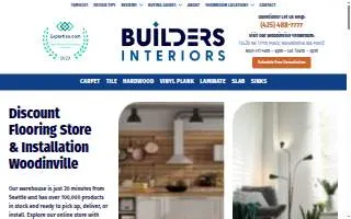 Builders Interiors website