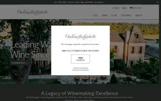 Chateau Ste. Michelle Winery website