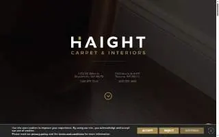 Haight Carpet & Interiors website