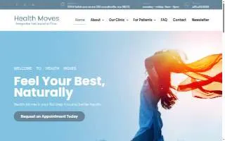 Health Moves website